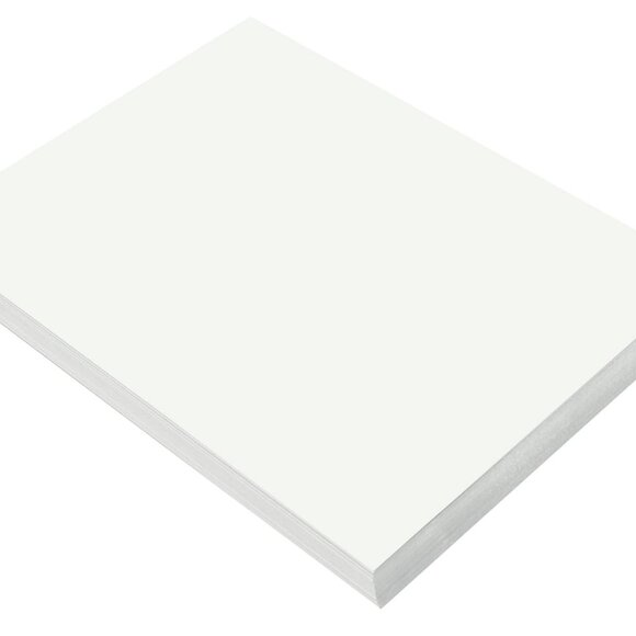 NEW Art Supplies Drawing Paper White Standard Weight 9" x 12" 100 Sheets School - Picture 3 of 8